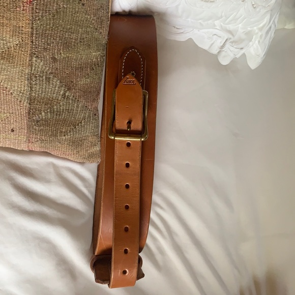 Tan leather belt main image 8